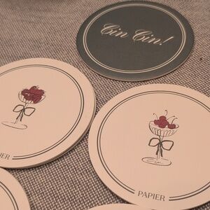 BRAND NEW BX PAPER COASTER  X8